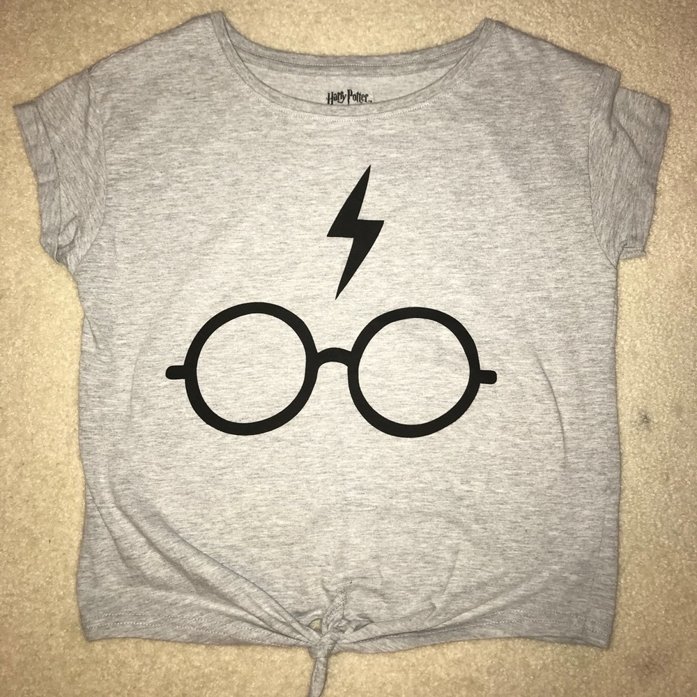 Harry Potter Glasses Tie Shirt